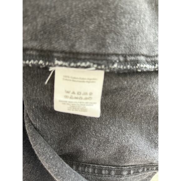 Vintage Free People black denim jacket ,  size M - Picture 6 of 10